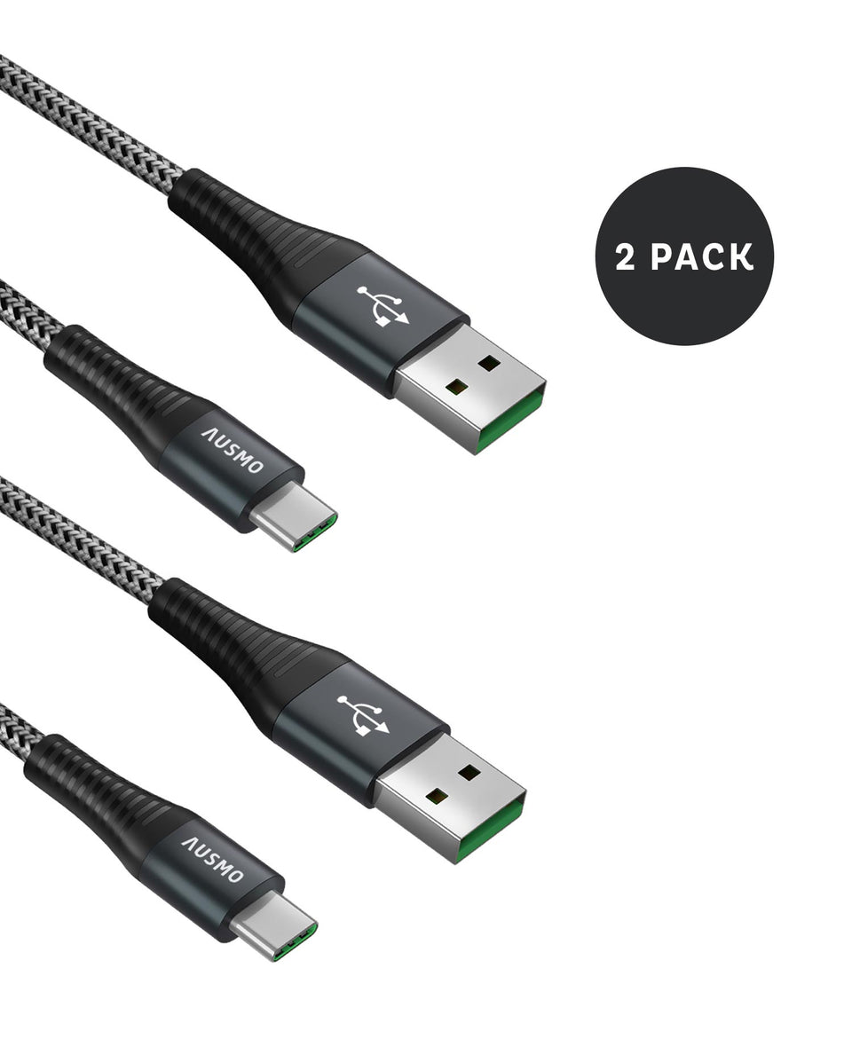 Type C [2-Pack, 3ft and 6ft] Cable XTRA Elite